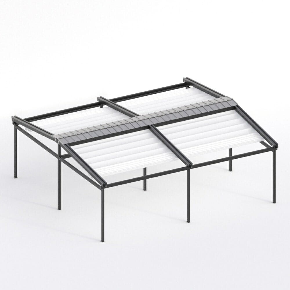 Алюминиевая пергола G DUO